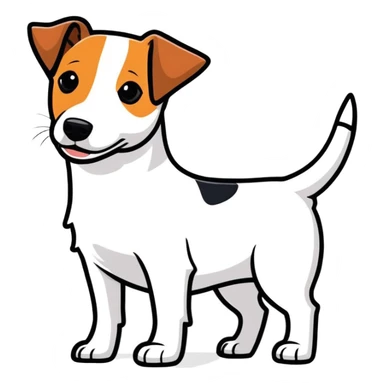 Jack Russell sticker