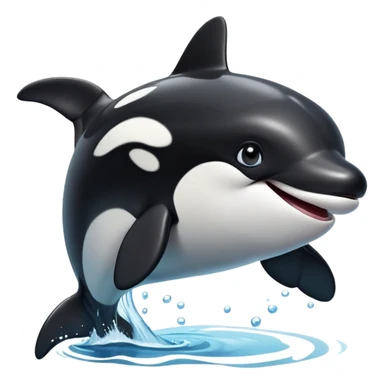 cinematic-comical-orca-portrait-emoji,-head-tilted-dramatically-with-an-exaggeratedly-shocked-expression,-featuring-a-sleek-black-and-white-body-with-wide,-comically-expressive-eyes-full-of-playful-disbelief-and-animated-flippers,-simple sticker