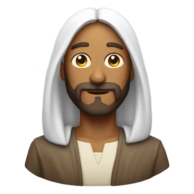 1. Un personaje original relacionado con jesus sticker