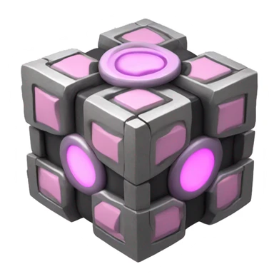 Weighted Companion Cube sticker
