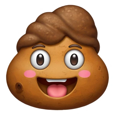 Poop emoji with SuperMicro logo sticker