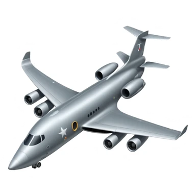Avion militar sticker