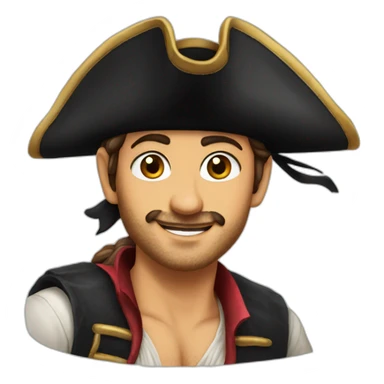 Mahesh babu as a pirate sticker