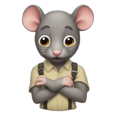 rodie the rat guy sticker