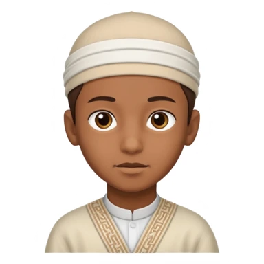 Erkek musluman cocuk sticker