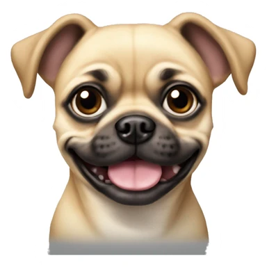 Pug chihuahua mix sticker