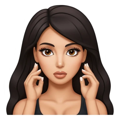 Kim Kardashians arches sticker