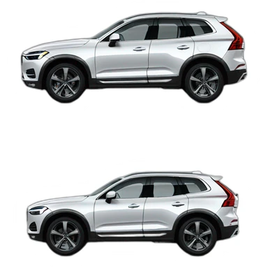 Black volvo xc60 sticker