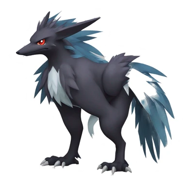 Nargacuga-Silvally-Zoroark-Zorua full body sticker