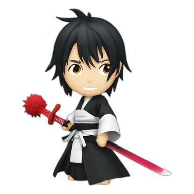 Kurosaki ichigo using bankai sticker