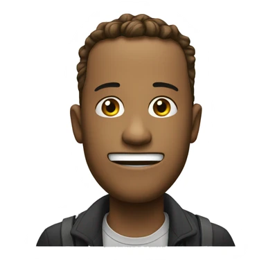 Questionable face emoji ￼ sticker