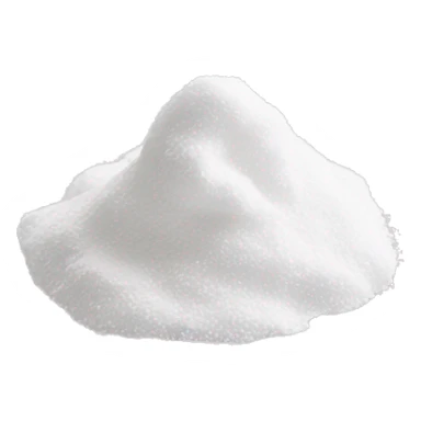 nose smelling powdered sugar sticker
