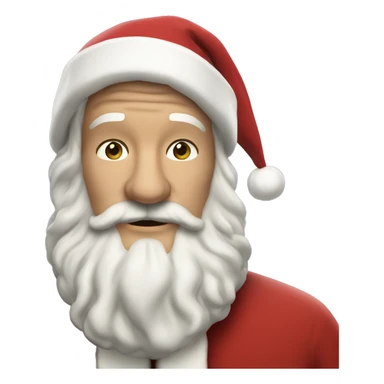 Pedro Pascal as Santa Claus  sticker
