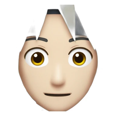 Shikadai Nara Personnage de Naruto qui rigole sticker