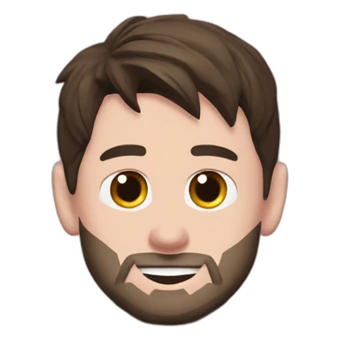 MESSI CON LA CAMISETA DEL OSASUNA sticker