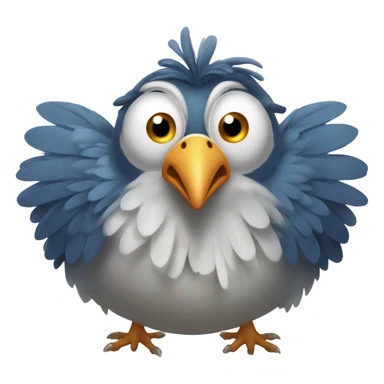 Very sick bird, AMERICA  sticker