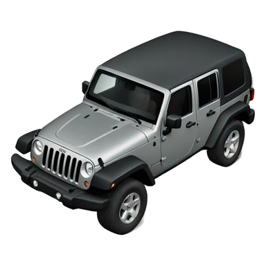 jeep Wrangler newest one in the color earl gray sticker