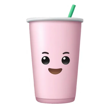 Light pink tumbler  sticker