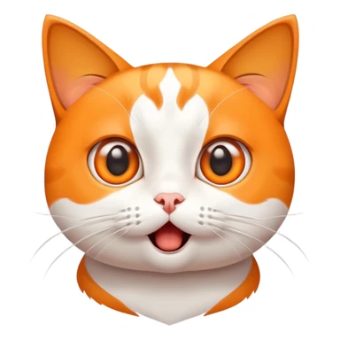 surprised shocked cat meme sticker