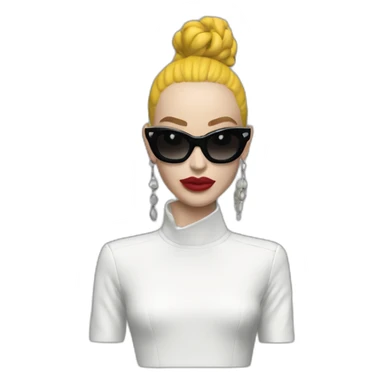 balenciaga demna sticker