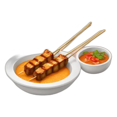 Satay sticker