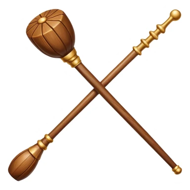 wooden staff sticker
