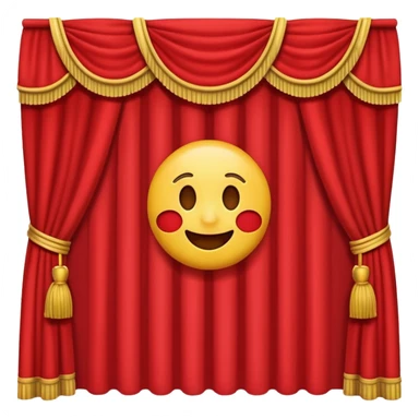 emoji that says theater day sticker