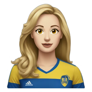 Adele wearing a alnassr fc shirt sticker