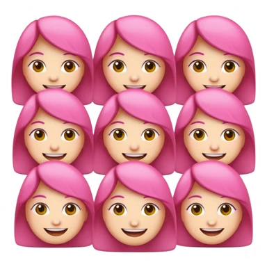 pink iphon employees(admins) emoji sticker