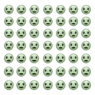 do sage green emojis sticker