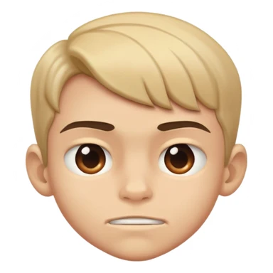 ragazzo con mascella grossa sticker