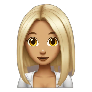 Doja cat, female hip hop Artist sticker