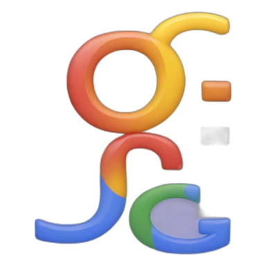 Google G logo sticker