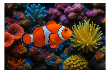 Clownfish sticker