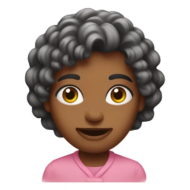 Pink mid centery sticker