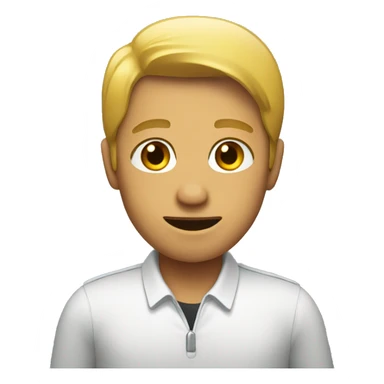 person put on camera sticker