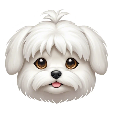 Maltese dog sticker