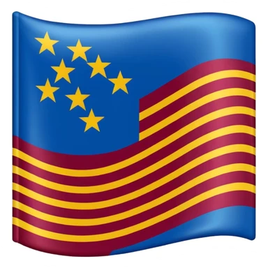 create a barca flag right now sticker