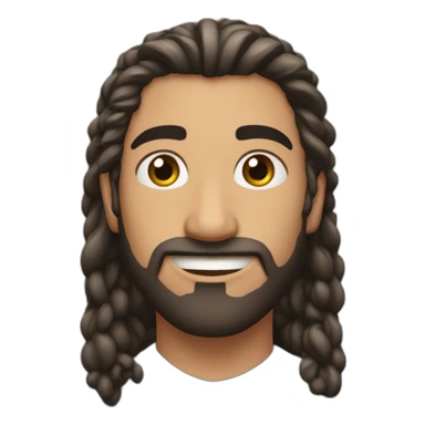 un chaval de 18 años gitano, con barba mal afeitada, granos y el pelo grasiento sticker