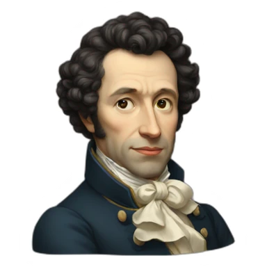 Pushkin sticker