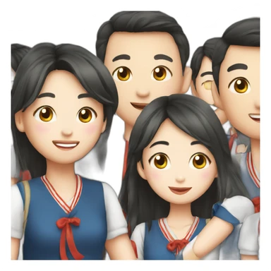 School reunion chinese in taiwan sticker