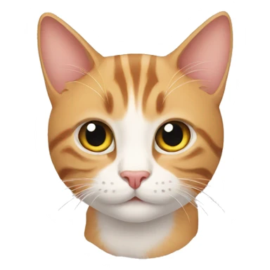 cat with cat sticker