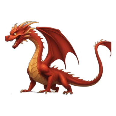 Dragons sur une pier  sticker