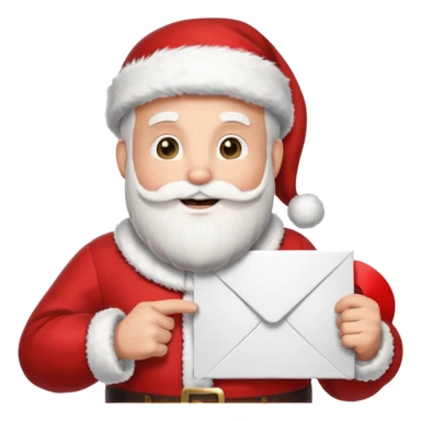 Santa Claus rally sticker