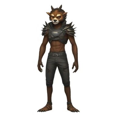 Cool Edgy Vernid species full body sticker