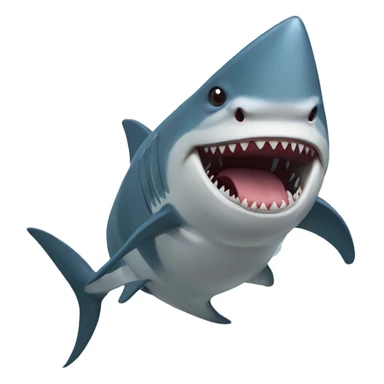 rugby shark sticker