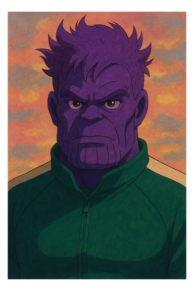 Thanos de squid game  sticker