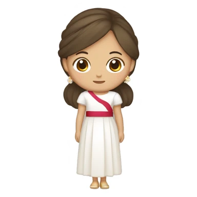 filipina in filipiniana sticker