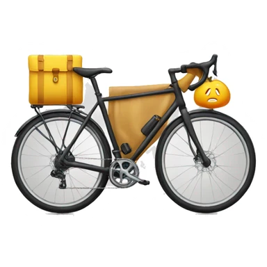 Bike packing sticker