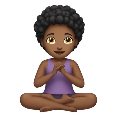 Woman sitting with bare feet in leggings making her promise sticker